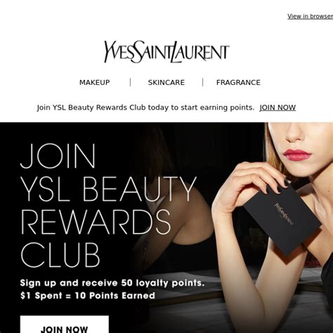 ysl vip|YSL beauty rewards club.